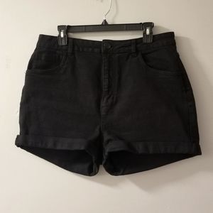 Cotton On High Rise Waisted Stretch Shorts, 12